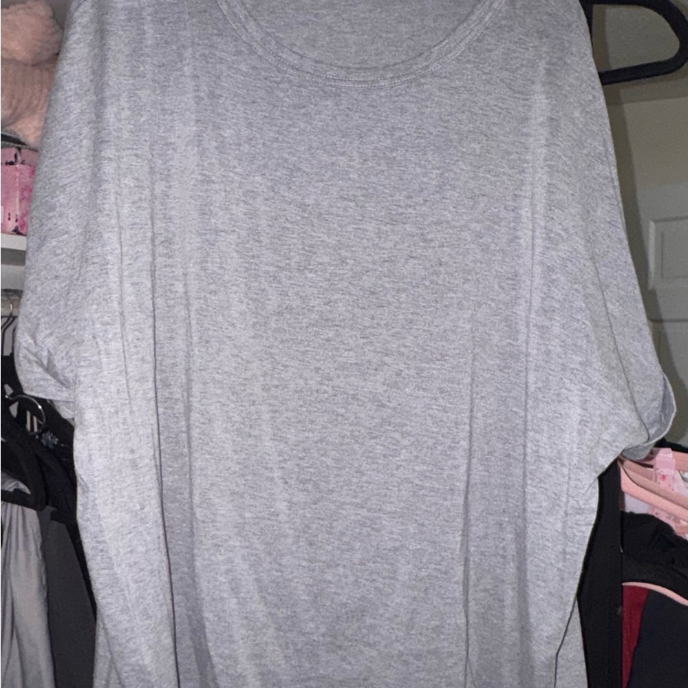 Gray Oversized T-Shirt